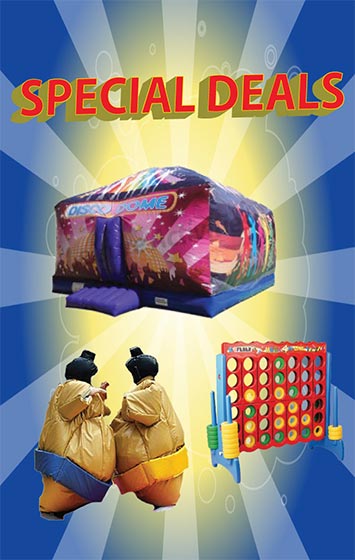 Check out our special deals